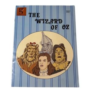 Vintage Graphworks Wizard of Oz Cross Stitch Pattern Book Graphworks Ltd 1987